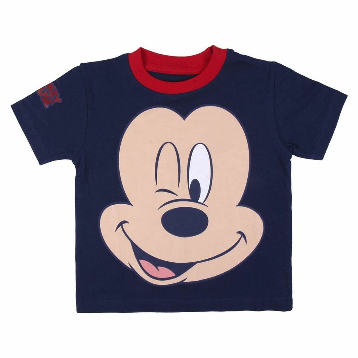 Pidžama Dječje Mickey Mouse Crvena